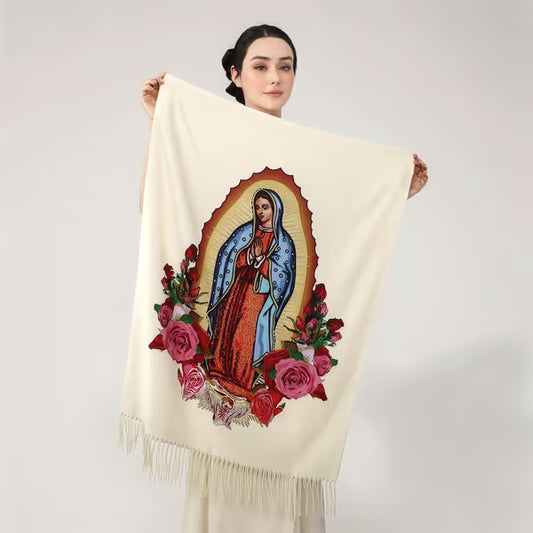 Manto Guadalupano™ – Chalina de Fe y Protección